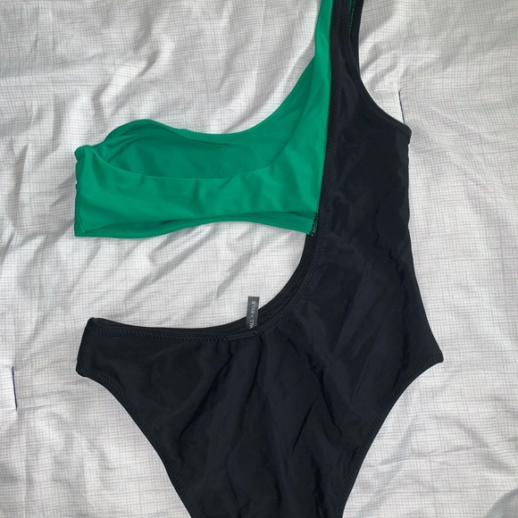 Kendall & Kylie One Shoulder One Piece Swimsuit - Picture 4 of 5